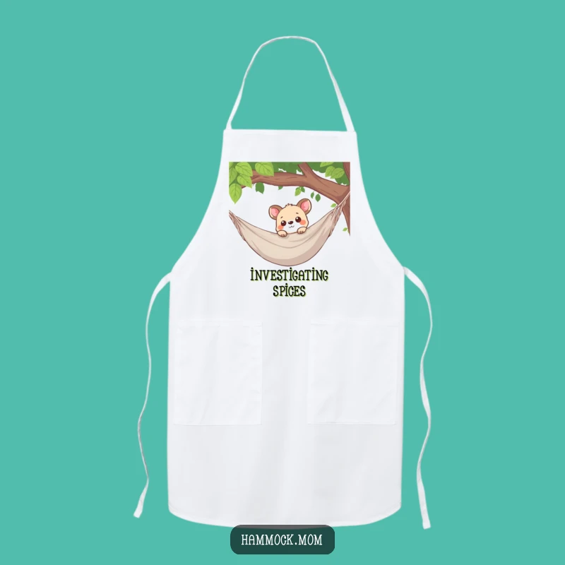 Funny Curious Animal Hammock Apron: Investigate Your Culinary Skills