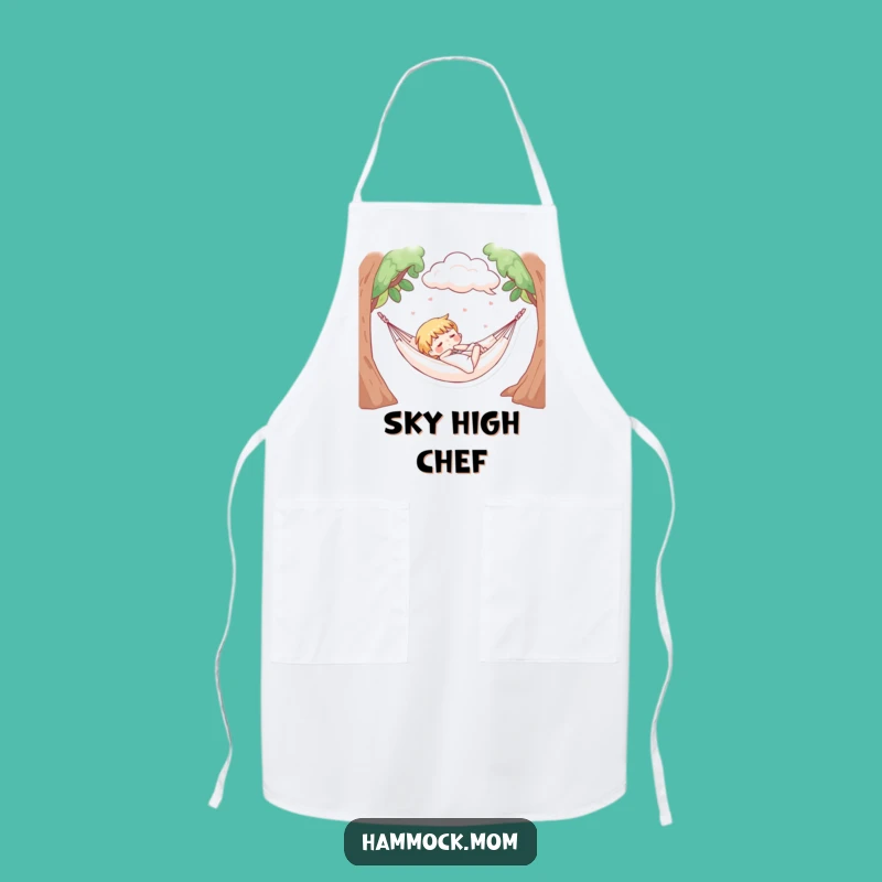 Funny Dreamy Cloud Hammock Apron: Cook in Your Dreams