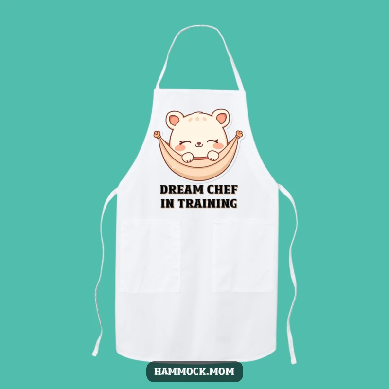 Funny Hammock Animal Apron: Chef Dreaming Character, Practical Funny Gift