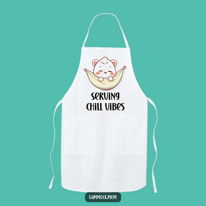 Funny Hammock Animal Wink Apron: Cook Up Laughs in the Kitchen