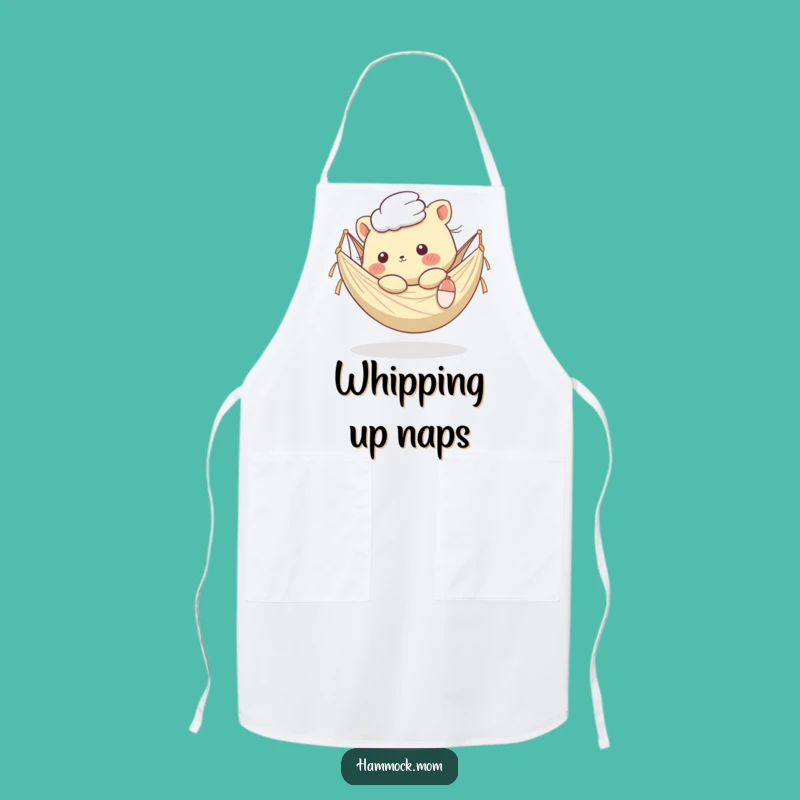 Funny Kawaii Hammock Animal Apron: Breezy Kitchen Fun, Hilarious Cooking Gift!