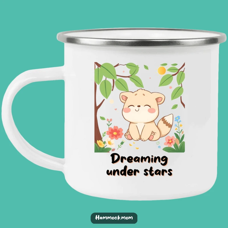 Funny Dreaming Animal Camping Mug - Outdoor Nature Character Cup, Great Funny Gift!