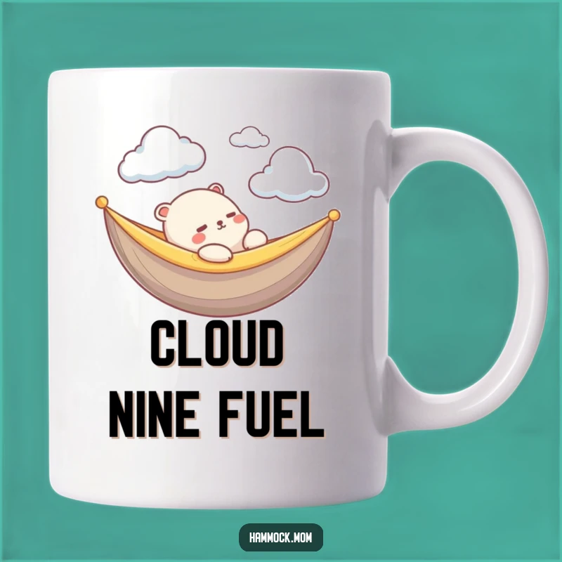 Funny Kawaii Cloud Gazing Animal Mug: Peaceful Bliss, Perfect Relaxing Gift!