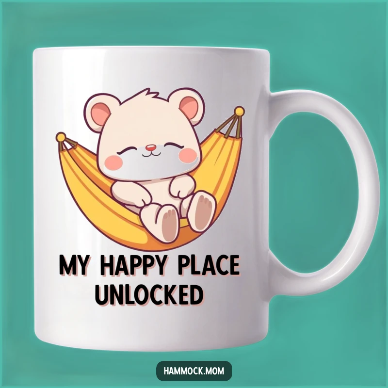 Funny Relaxed Animal Hammock Mug: The Ultimate Chill Funny Gift