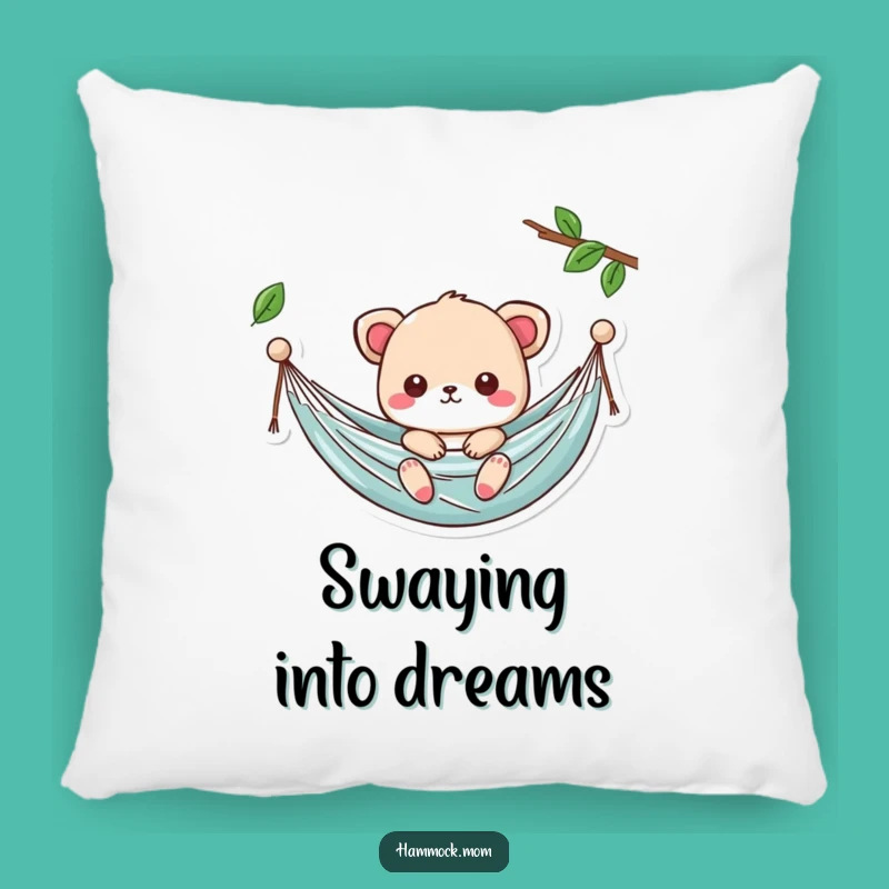 Funny Comfy Kawaii Hammock Pillow: Animal Relaxation - Cute Decor Gift