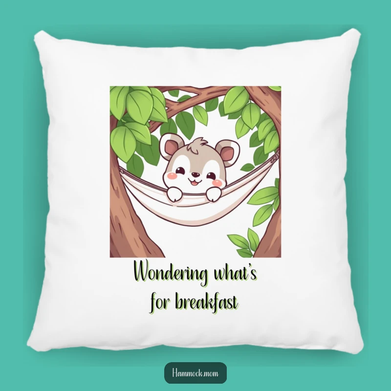 Funny Curious Hammock Animal Pillow: Add Playful Comfort