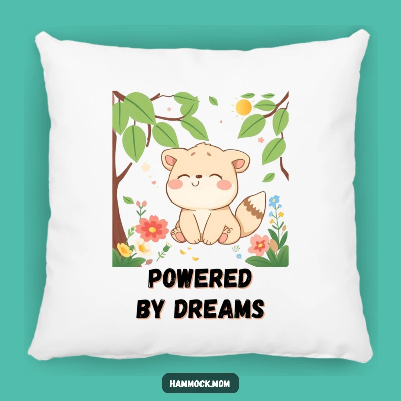 Funny Dreaming Animal Pillow - Cute Nature Character Cushion, Cozy Funny Gift!