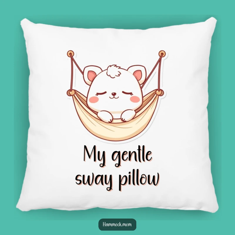 Funny Kawaii Hammock Animal Pillow: Sleepy Sway Cushion, Gift of Comfort