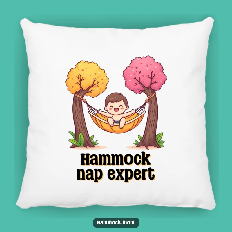Funny Hammock Character Pillow - Cozy Gentle Sway Decor