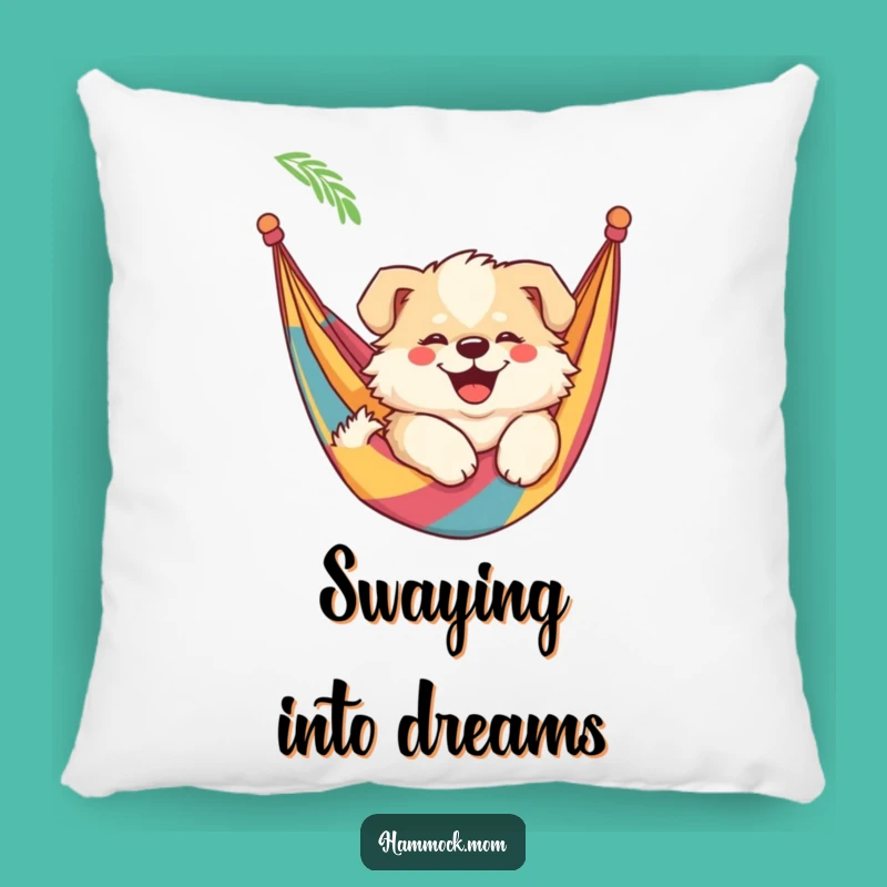Cozy Funny Mama Dog Hammock Pillow - Soft & Hilarious Relaxation Accent