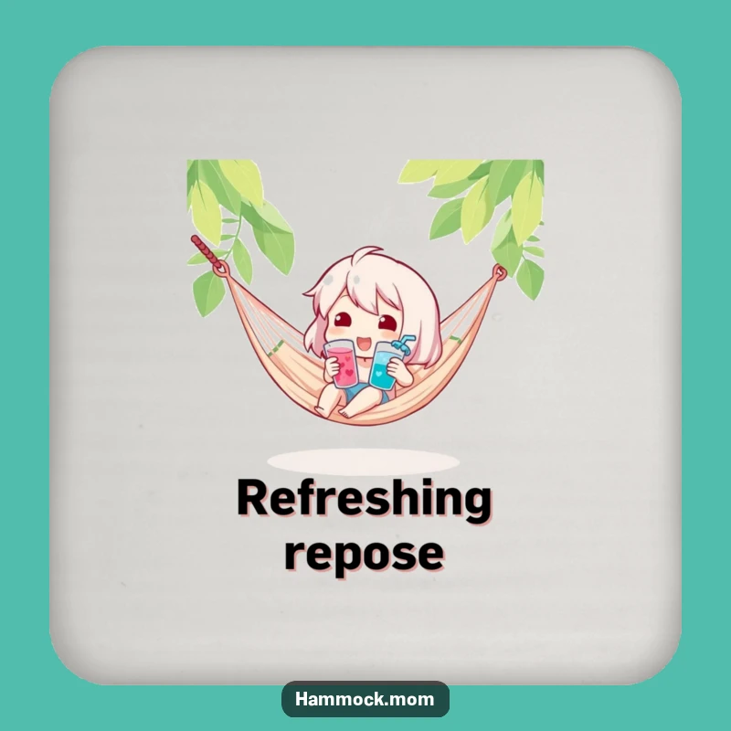 Funny Cool Drink Hammock Coaster: Add Refreshing Humor to Drinks