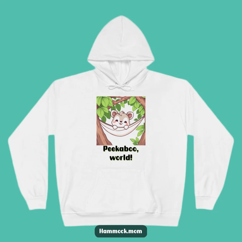 Funny Curious Hammock Animal Hoodie: Cozy Mystery with a Funny Twist