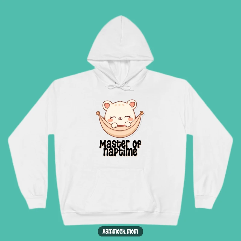 Funny Hammock Animal Hoodie: Cozy Dreaming Character, Perfect Warm Funny Gift