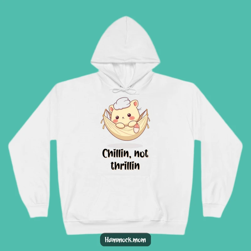 Funny Kawaii Hammock Animal Hoodie: Cozy Breeze Comfort, Perfect Hilarious Gift!