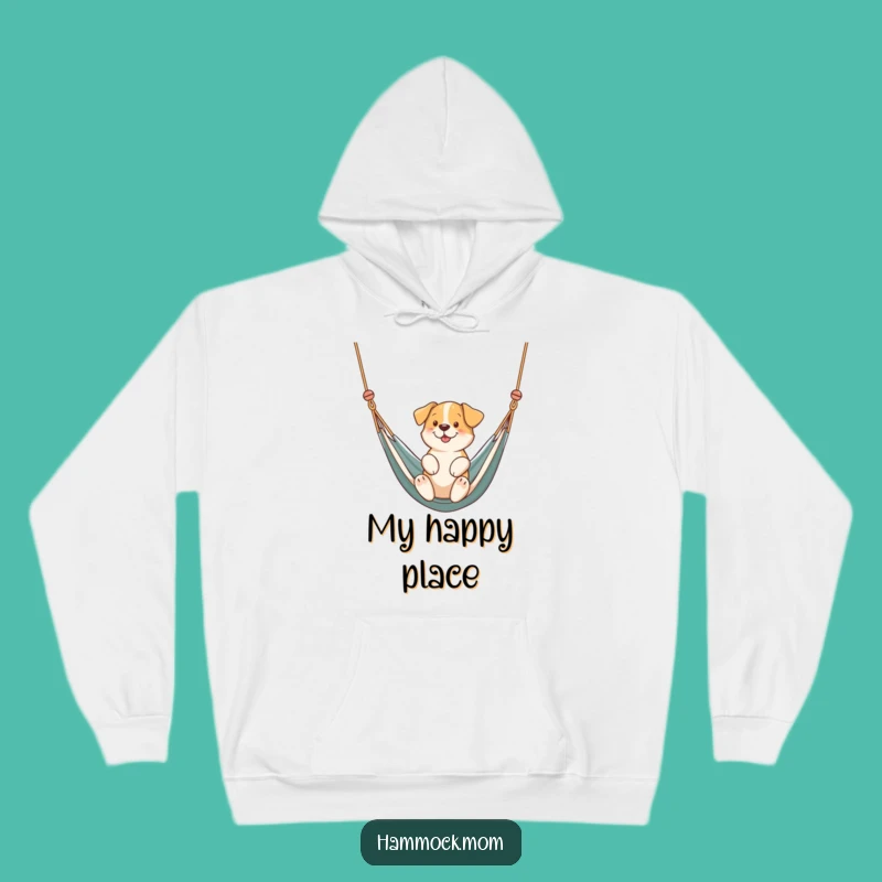 Funny Swinging Dog Hammock Hoodie: Cozy Swing Comfort, Ideal Funny Gift