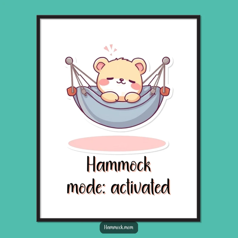 Free Printable Wall Art: Relaxing Kawaii Animal Vibes, Cozy Home Decor