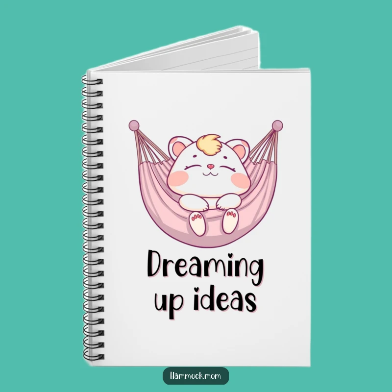 Funny Hammock Mom Animal Notebook - Blissful Ideas, Creative Funny Gift