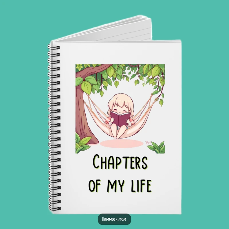 Funny Bookworm Hammock Reader Notebook: For Your Literary Musings