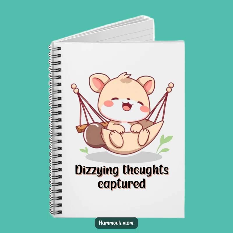 Funny Giggling Hammock Animal Notebook: Jot Down Your Funniest Ideas