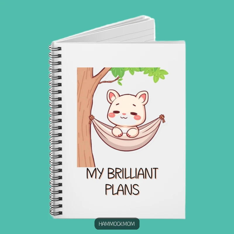 Funny Hammock Mom Animal Notebook: Deep Thoughts Journal, Hilarious Gift