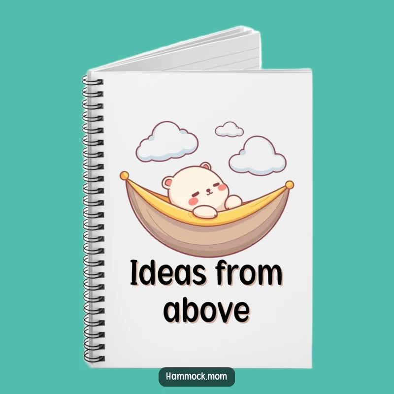 Funny Kawaii Cloud Animal Notebook: Peaceful Thoughts, Hilarious Journal Gift!
