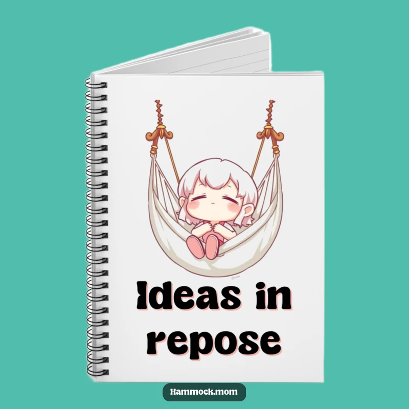 Funny Blissful Hammock Swing Notebook: Capture Your Peaceful Thoughts