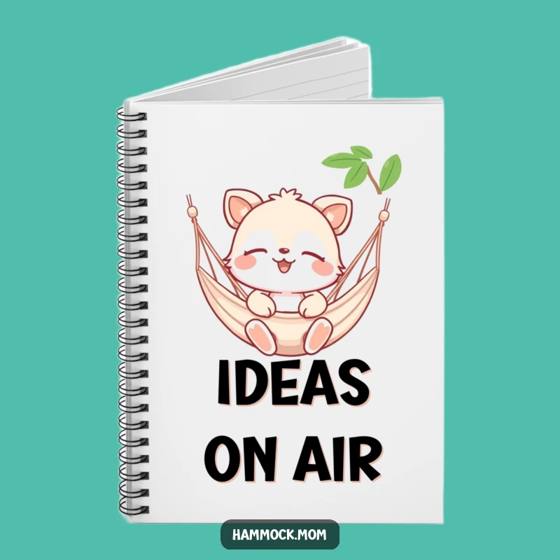 Funny Hammock Breeze Animal Notebook: Peaceful Note-Taking