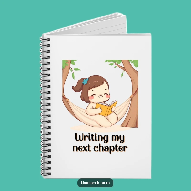 Funny Hammock Mom Animal Notebook - Story Ideas, Creative Funny Gift