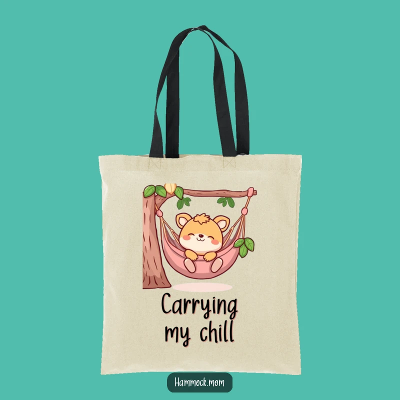 Funny Animal Hammock Tote Bag: Carry Your Chill in Style